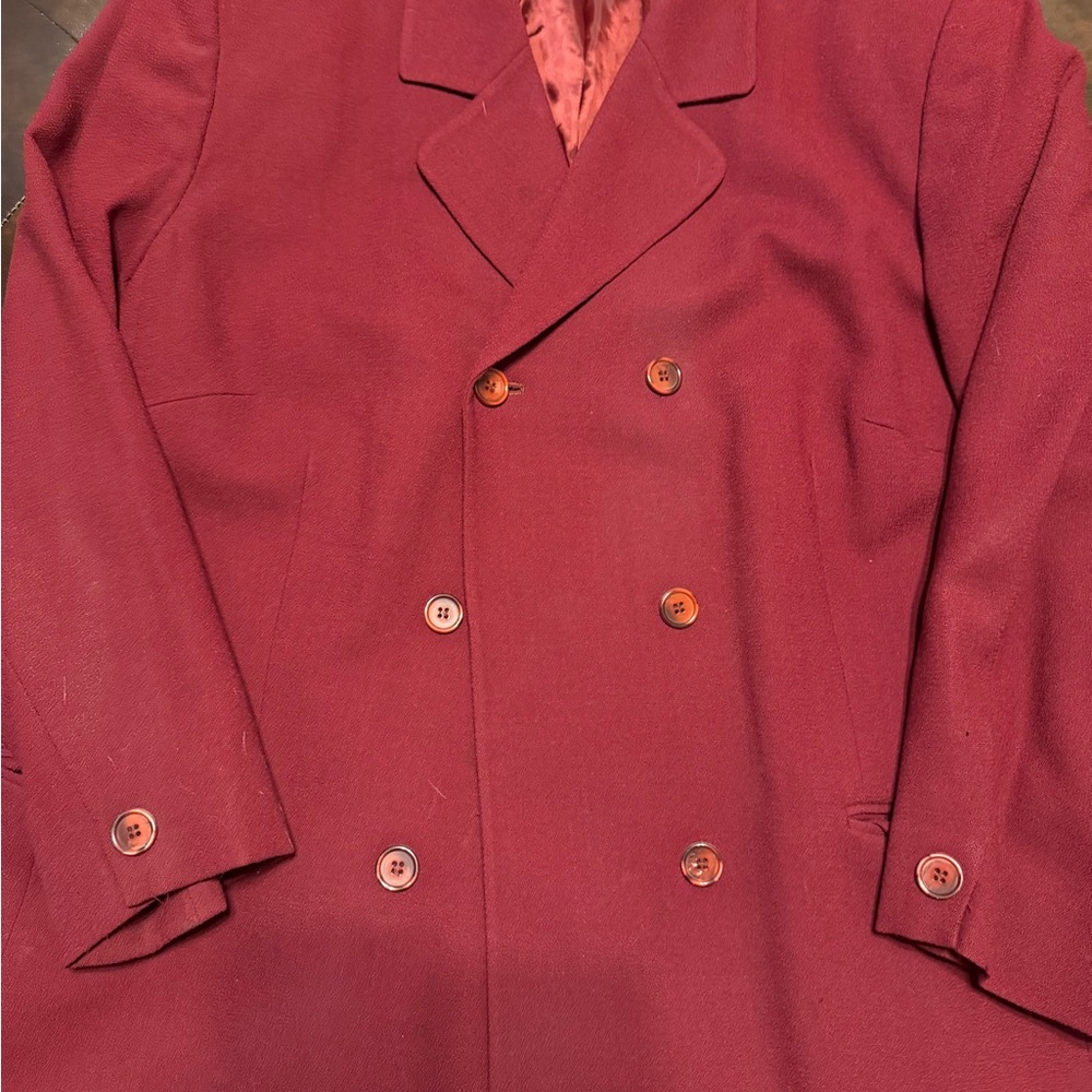 Women’s Deep Red Blazer
